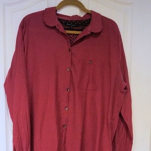 Silk and Cotton button down shirt Gudrun Sjodun